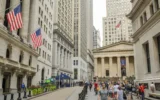 Broad Street in New York’s financial district.